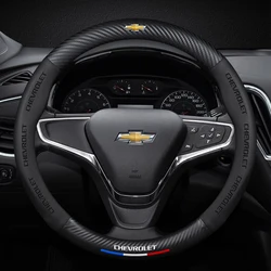 Car Steering Wheel Cover For Chevrolet Aveo Bolt Onix Cruze Spark Cavalier Colorado Lacetti Trailblazer Silverado Tahoe Traverse