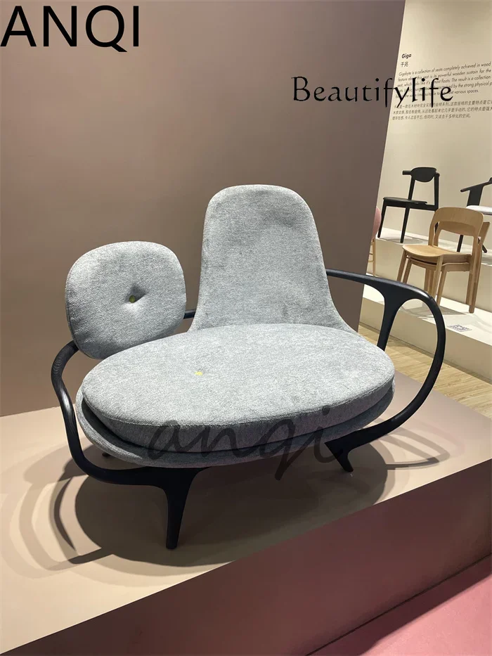 

XY Italian Minimalist Creative Designer Home Living Room Balcony Leisure Single Sofa Medieval Art Chair