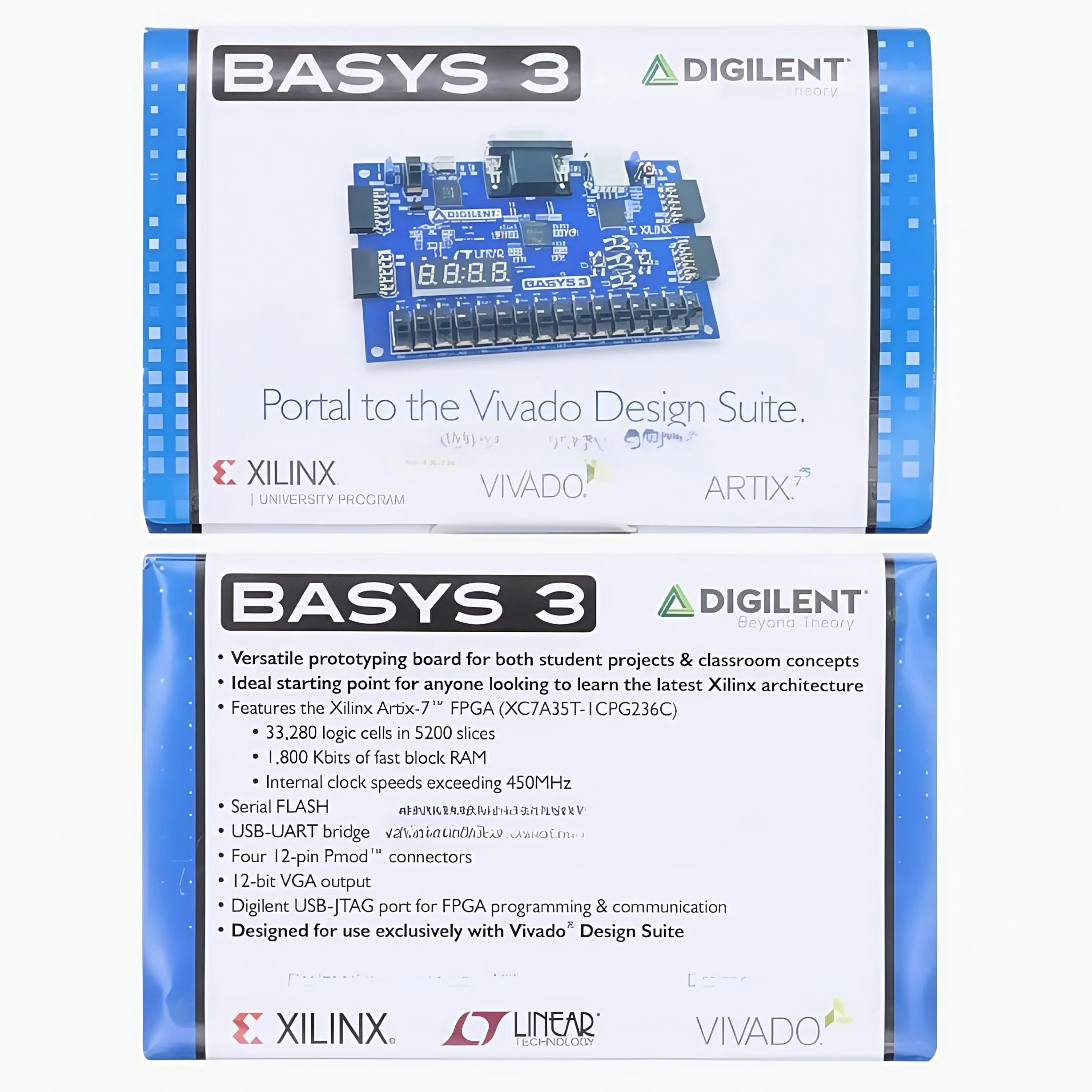 Basys3 Artix-7 ザイリンクス FPGA 開発ボード Basys 3 410-183 Digilent