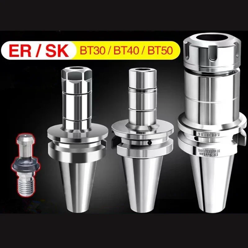 BT30 short holder BT ER Tool Holder BT50 BT40 ER16 ER20 ER25 ER32 ER40 Spindle knife shank for CNC machining center