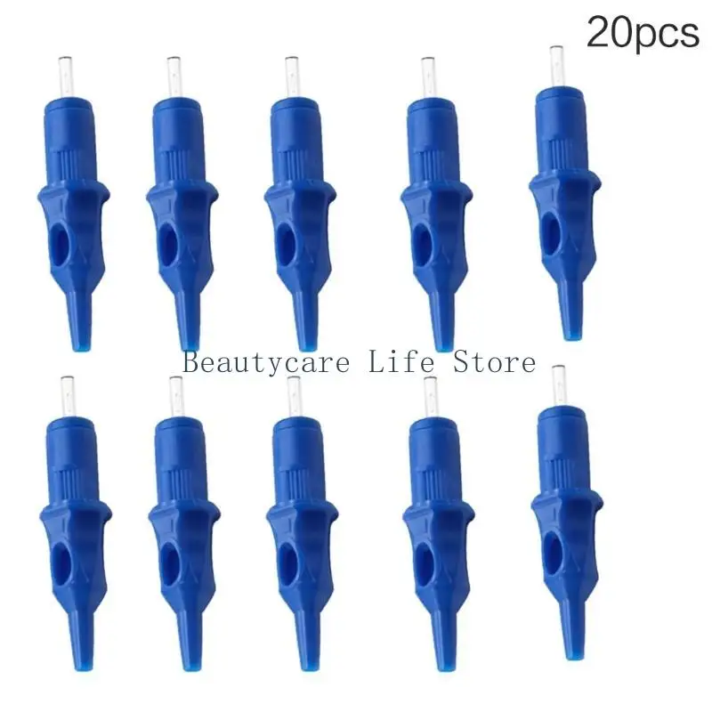 652C Pack of 20 Ballpoint Cartridge Needles for Beginners and Designer Drawing Practice Rotary Machines Needles