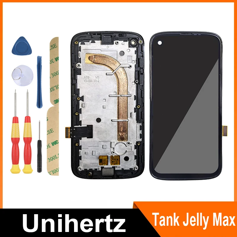 For Unihertz 8849 Tank 2 Pro/Tank Jelly Max/Tank Jelly Star/Tank Mini/Tank 3 / LCD Display + Touch Screen + With Frame
