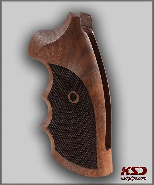 KSD Brand Colt Python (Pre 2020) Compatible Walnut Grips Diamond