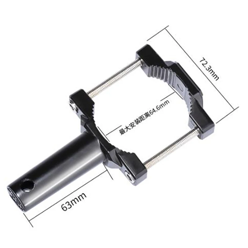 Motorcycle Spotlight Bracket - 20-55mm Motorcycle Mounting Bracket - Bracket Clamp, Light Bar Mount, Motorcycle Mounting Bracket