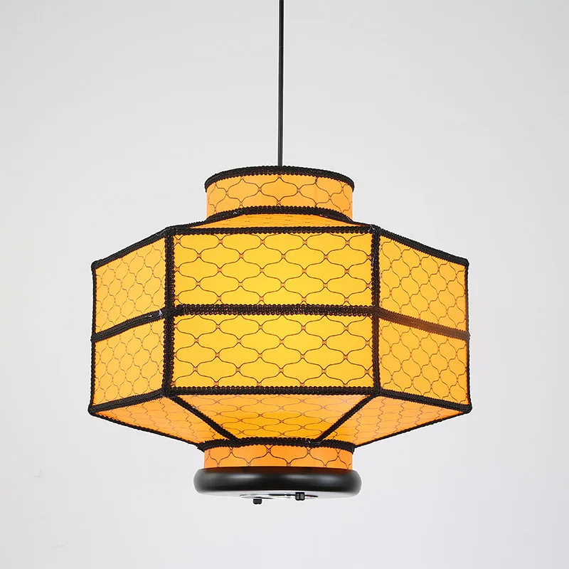 

China Chaofeng Catering Corridor Hot Pot Restaurant Sheepskin Spotlight Teahouse Chinese Small Chandelier