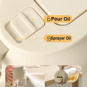 Zeytinyağı Sprey Dağıtıcı Şişe, Tasarımı Kolu rahat, Barbekü ve Hava Fritöz, kamp sobası, 2-in-1 Sprey Anahtar numarası için kit satışlarında ilk 10 6'dır