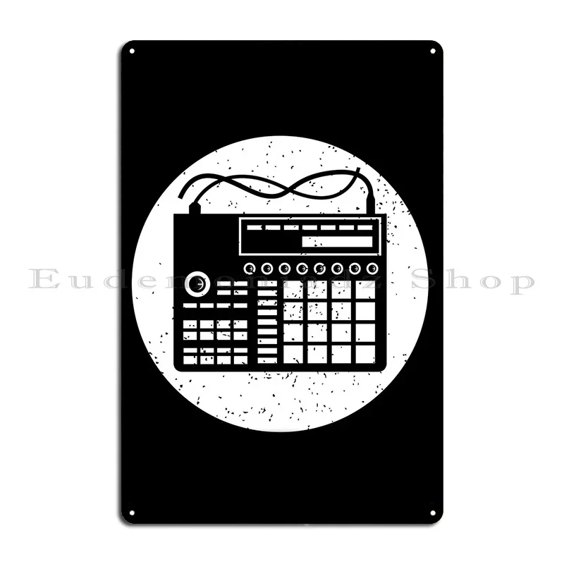 Beat Maker Music Producer Metal Plaque Poster Customized Retro Cinema Create Classic Tin Sign Poster