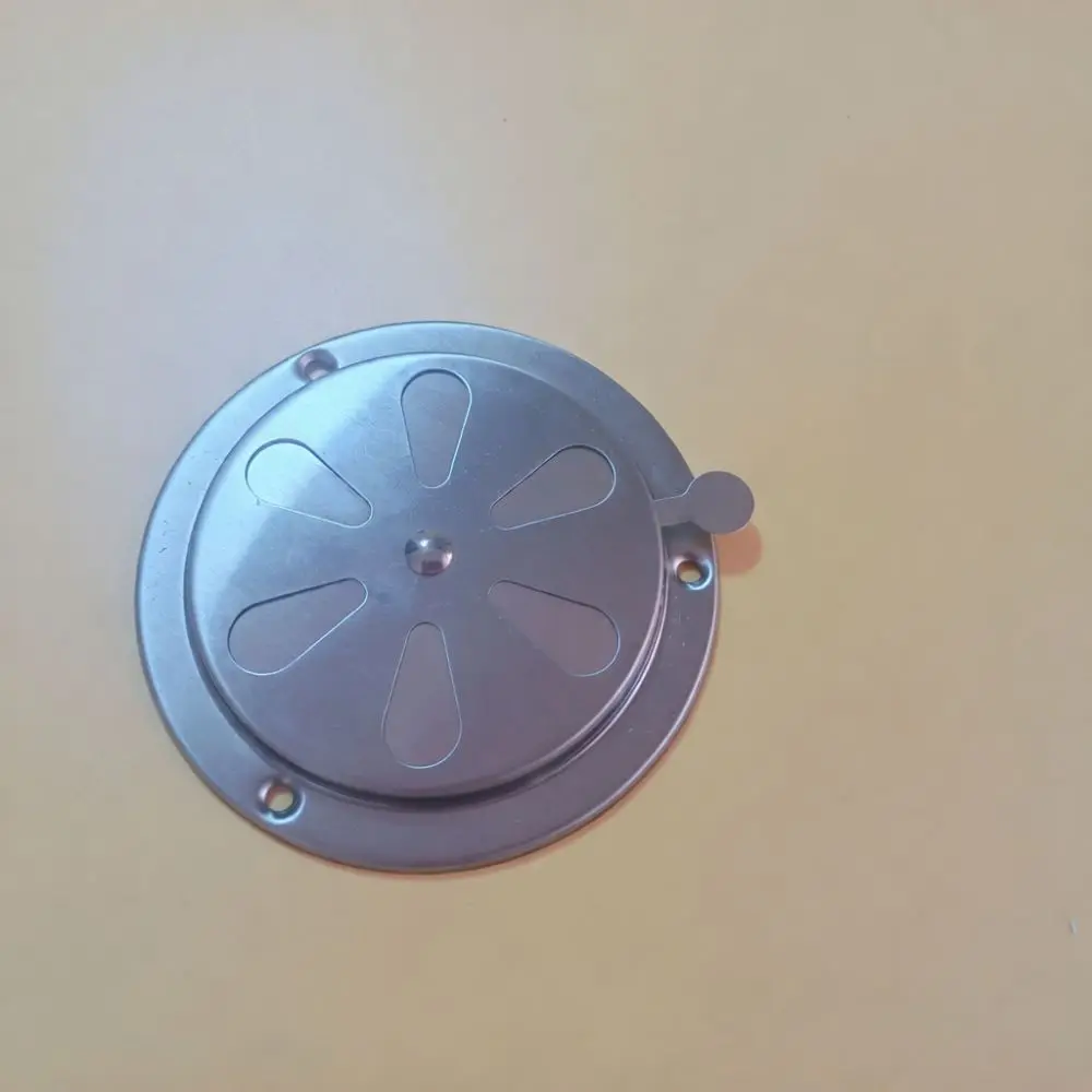 Industrial Oven Air Vent Damper Stainless Steel Adjustable Exhaust Pipe Fitting Heating Equipment Airflow Regulator