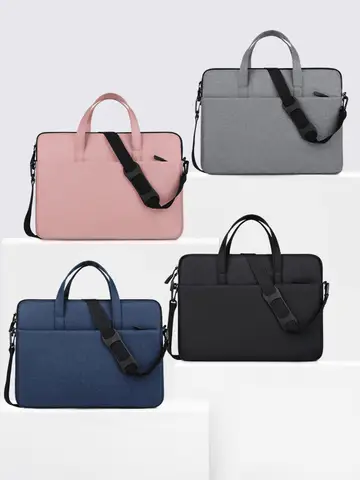 Business Laptop Bag Case Shoulder Tote Bag Notebook Bag Briefcase for 13-15.6-Inch Macbook Air Pro HP Huawei Asus Dell Handbag