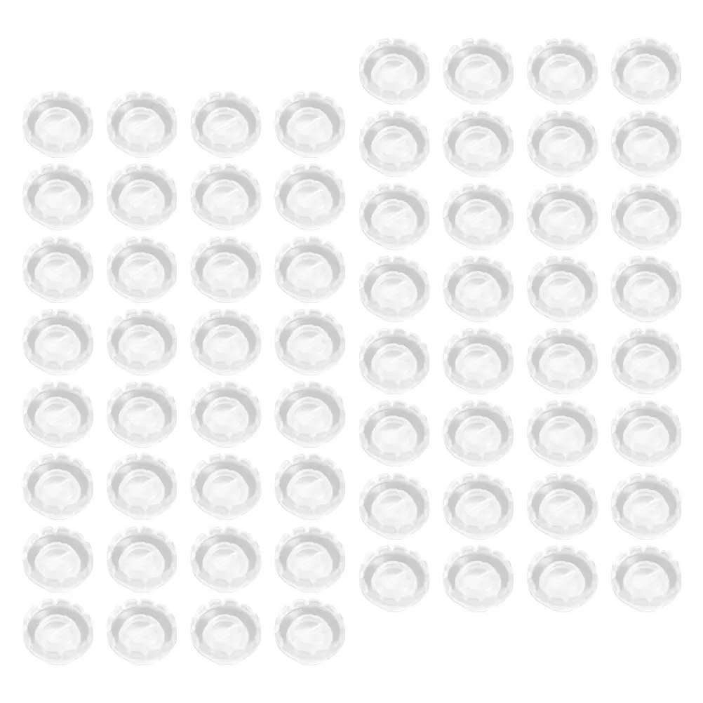 120Pcs Eyelash Grafting Glue Cups Self-Adhesive Base Lash Extension Holder Tools Eyelash Extension Supplies Lash Cups