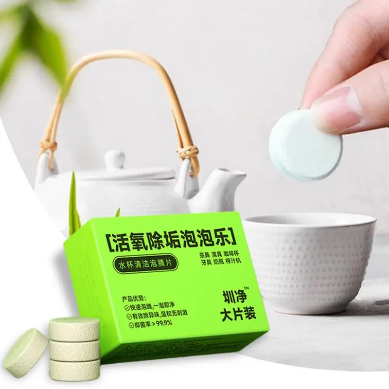 Coffee Grinder Cleaning Tablets Tea Maker Cleaner Limescale Removal Water Bottle Cleaning Tablets Tea Kettle Cleaner Tablets