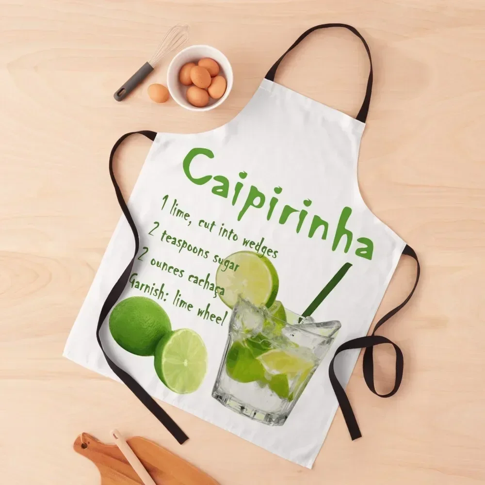 

Caipirinha Cocktail Apron Barista Waterproof christmas Apron