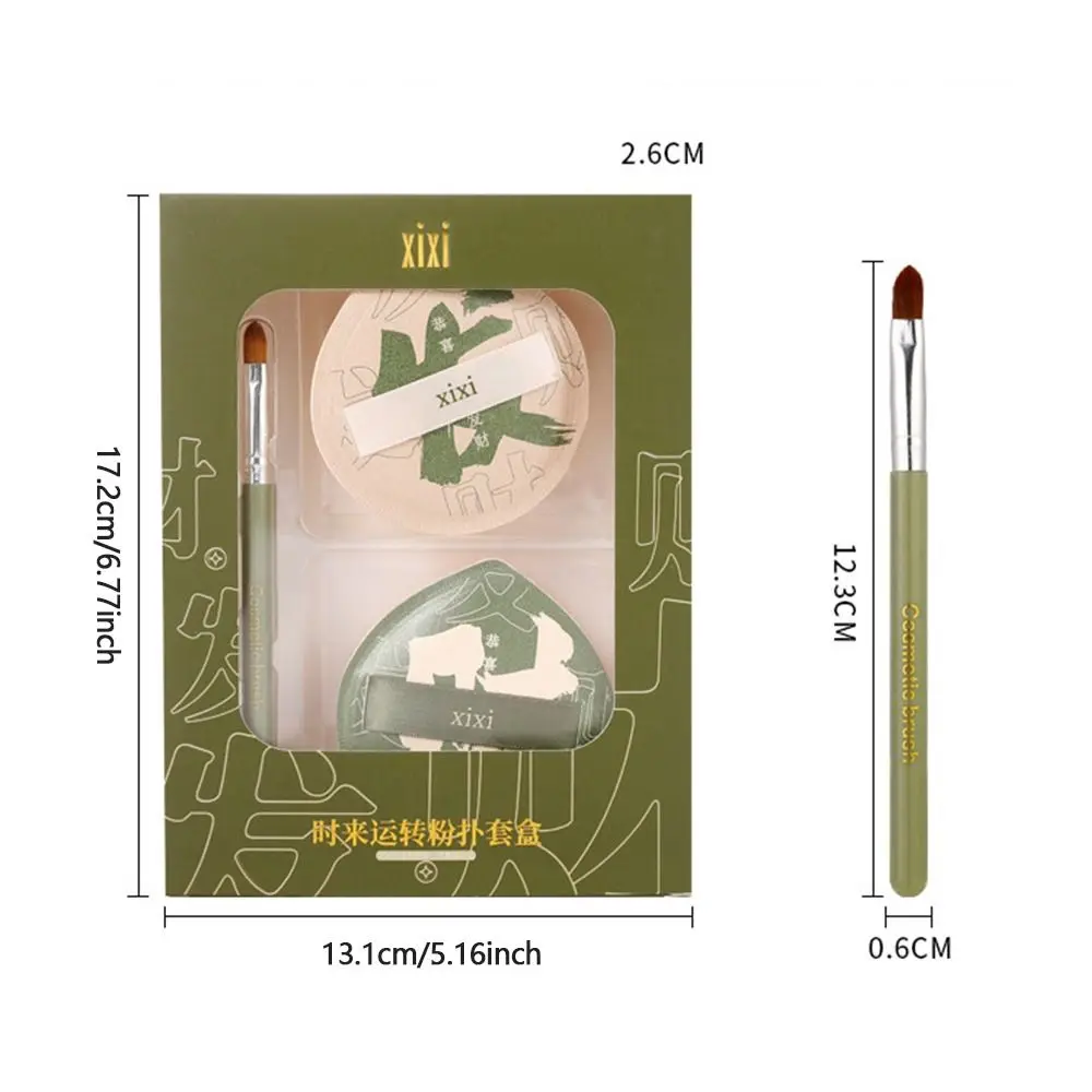 Mélange bouffées pour débutant, outils de maquillage, correcteur, coussin d'air, fond de teint, poudre, éponge de maquillage, ensemble de bouffées cosmétiques