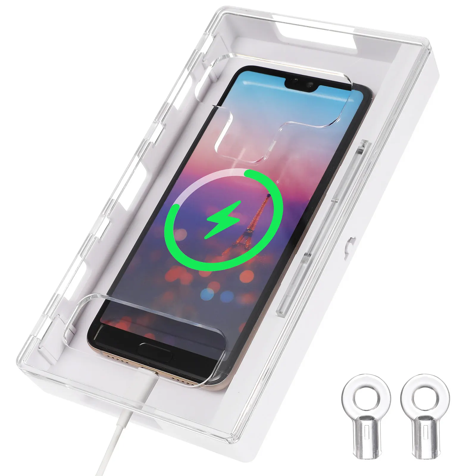 Smartphone Lock Box Transparent Time Management Box for Improve Sleep Quality Parent Relationship Portable