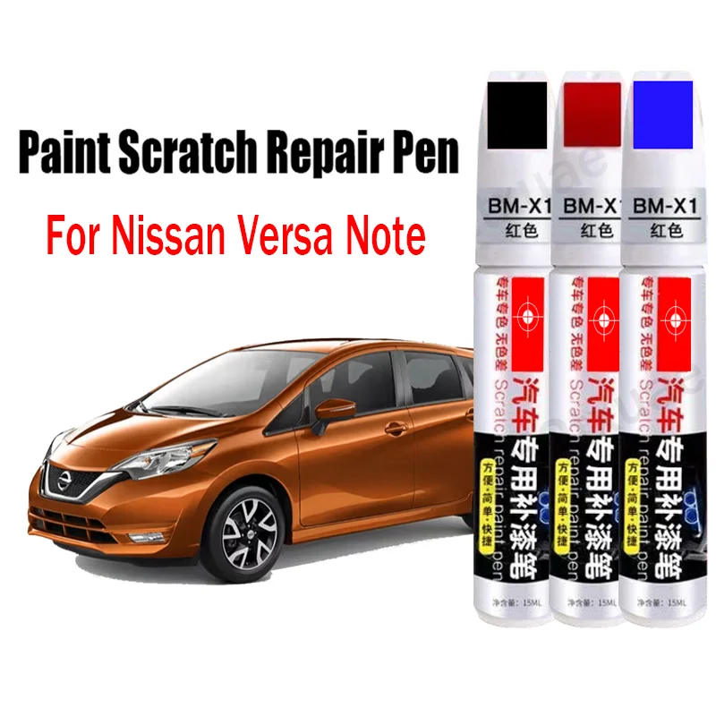 

Ручка для ремонта автомобильной краски и царапин для Nissan Versa Note, ручка для удаления краски, аксессуары для ухода за краской, черный, белый, серый, синий, красный