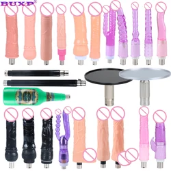 BUXP Entry Level Sex Machine 3XLR Attachment 3 Prong Accessories Dildo Extension Rod Tube Suction Cup Sex Products For Women Man