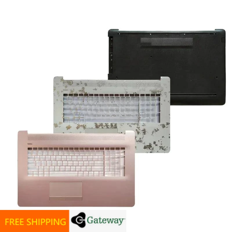 Новинка для HP Pavilion 17-BY 17T-BY 17-CA 17Z-CA 17G-CR 17Q-CS TPN-I33, упор для рук ноутбука, верхняя/черная нижняя крышка корпуса L22515