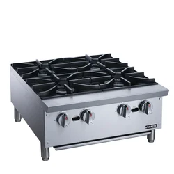 Wholesale Commercial Hot Plates Cooking Equipment 4 Burners Gas Stove Cooker/Stainless Steel Material Gas Cooking Burner