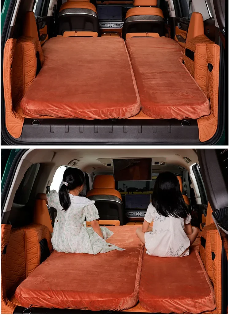 Car Travel Bed For GWM Tank 500 Hi4-T/Hi4-Z 2022-2026 Car Inflatable Mattress Soft Outdoor Camping Sleeping Pad Accessories detail image 6