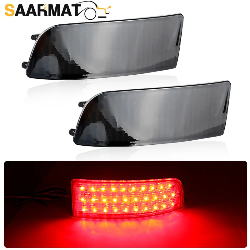Luzes led para para-choque traseiro, refletor de lâmpada de freio traseiro para mercedes-benz sprinter w906 2006 2007 2008 2009-2016 acessórios para carro
