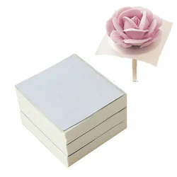 Papel de decoración para Tartas, crema para glaseado, flor de boda, herramienta de pastelería para cocina, accesorios desechables de papel de pergamino, 500 Uds.