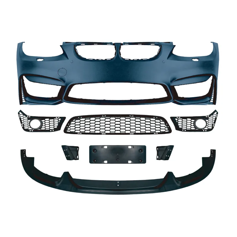 

Подходит для BMW 3 серии E92 E93, модифицированный перекрестник M4 2006-2013, передний бампер, задний бампер, боковые юбки, решетка, полный комплект кузова