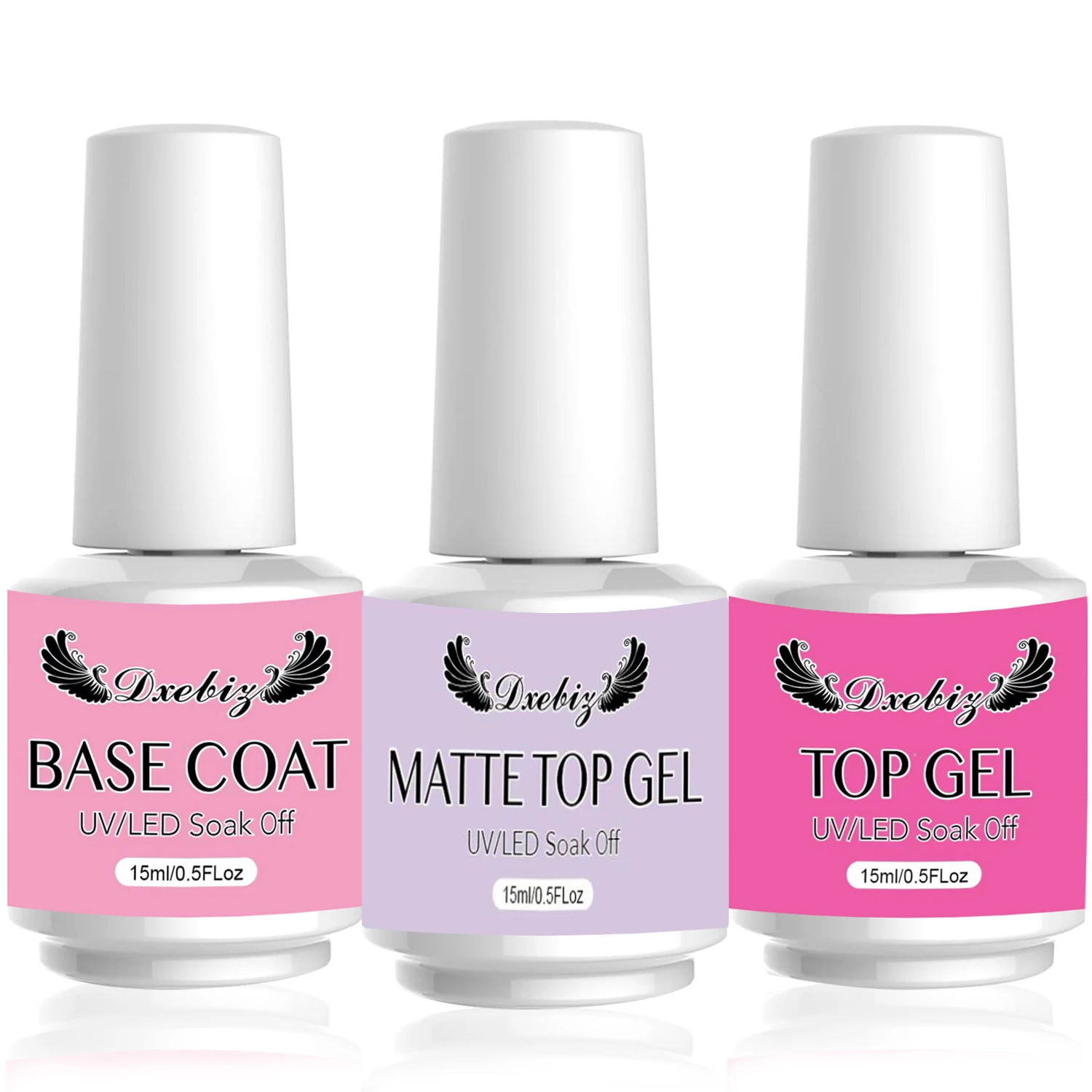 Dxebig smalto per unghie base coat smalto per unghie Set top coat per strumento Manicure