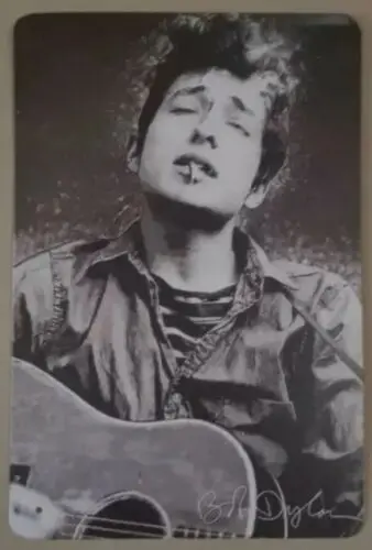 Bob Dylan metal hanging wall sign