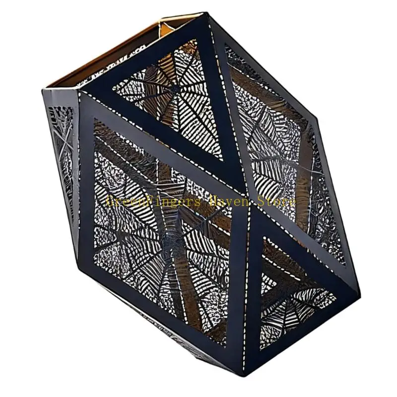 F68D Distinctive Designed Iron Light Fixture Shade Suitable For Both Home And Business Spaces
