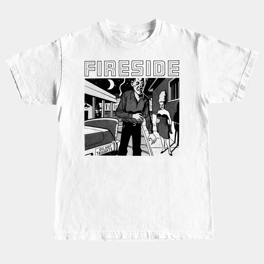 Fireside 'Do Not Tailgate' T-Shirt Tees Y2K tops Unisex Summer Short Sleeve