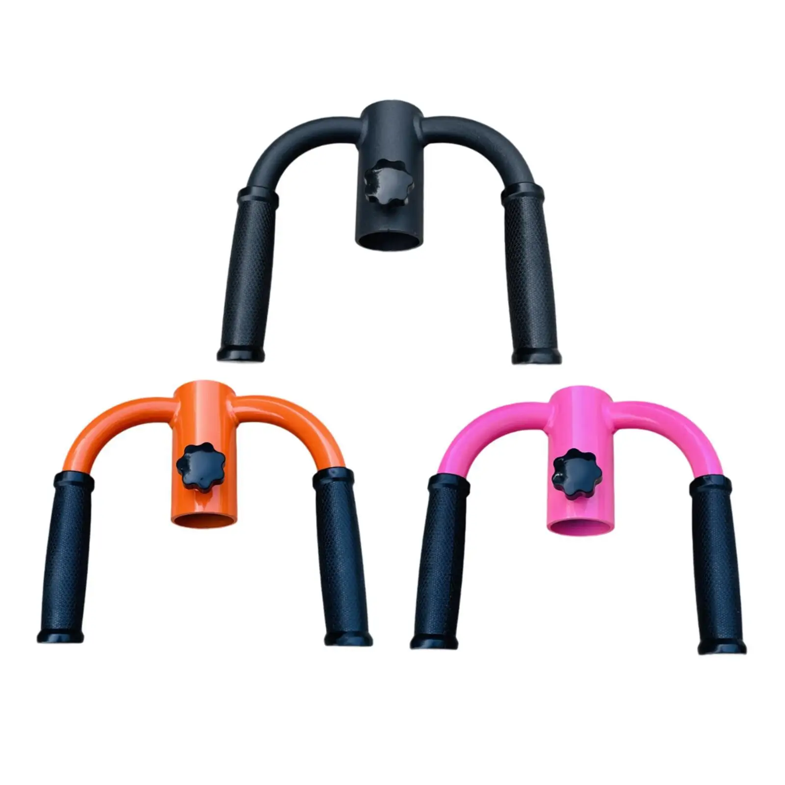 Gym T Bar Row Handle Metal Construction 5.2 Cm Post Insert Barbell Accessory for Home Gym Back Training Squats Deadlifts