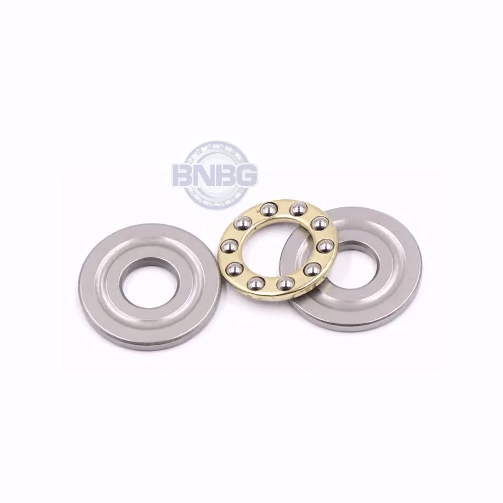 2pcs Bearing F2.5-6M F3-6M F3-8M F4-8M F4-9M F4-10M F5-10M F5-11M F5-12M Mini Thrust Ball Bearing Flat Plane Pressure Bearing