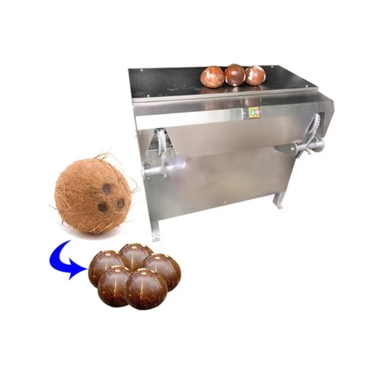 Machine à éplucher les coquilles dures de noix de coco, éplucheur de brun de noix de coco