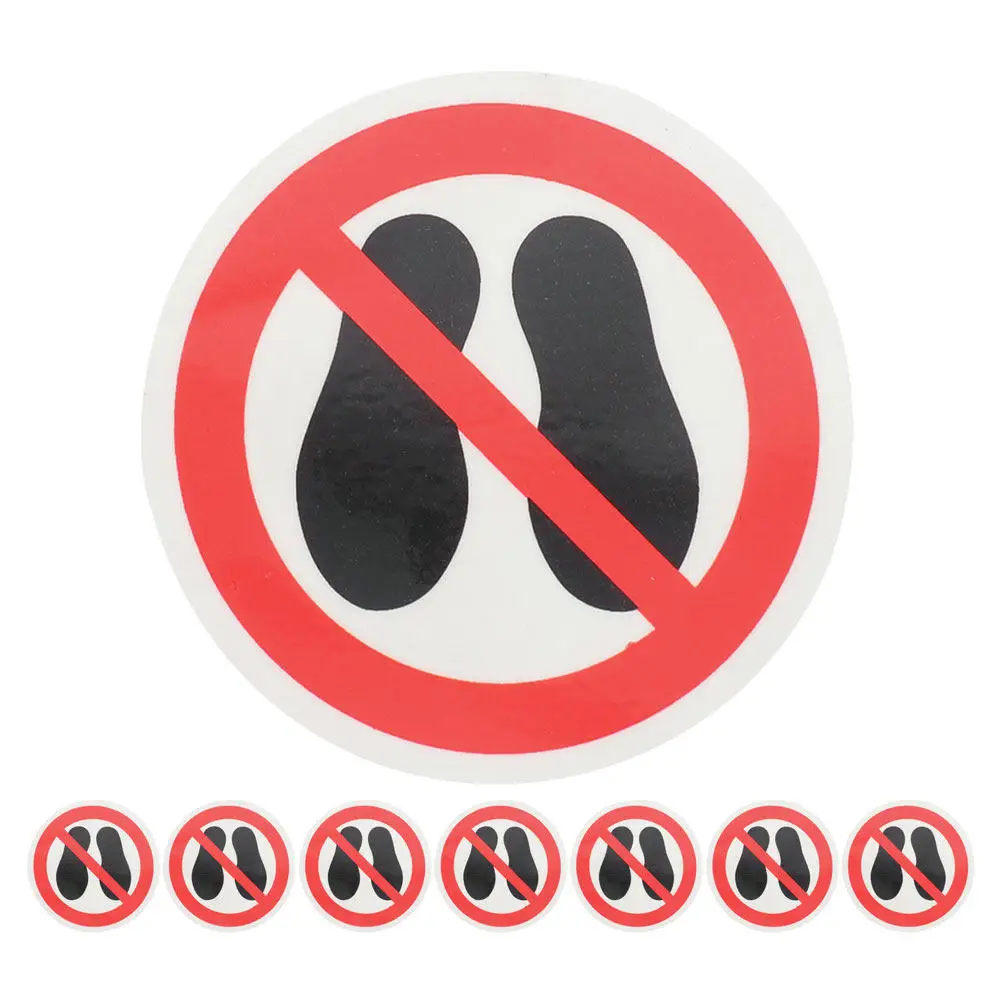 8-adesivos-de-vinil-removiveis-de-aviso-'nao-pisar'-para-chao-decalques-de-seguranca-para-ambientes-internos-e-externos