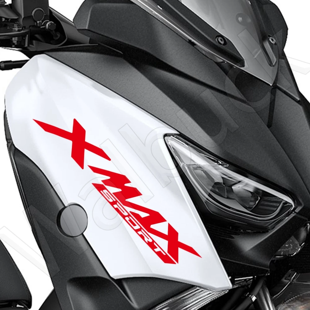 Motorcycle Scooter Stickers Front Fairing Stripe Decals Accessories Waterproof For XMAX 125 150 250 300 400 Xmax 125