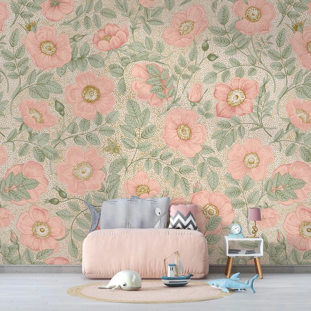 custom papel de parede Embossed flowers photo wallpaper for walls 3 d backdrop entrance 3D mural wall papers home decor Stickers