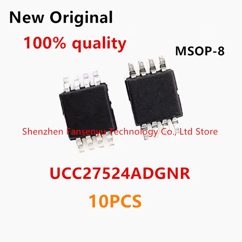 

(10piece)100% New UCC27524ADGNR UCC27524ADGN 524A msop-8 Chipset