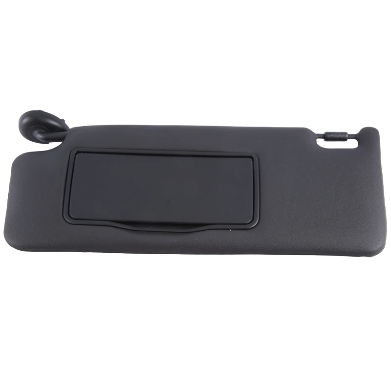 1 Piece Car Front Left Sunvisor Sun Visors With Mirrors Black Plastic For Honda Civic 2020+ 83280-T31-H01ZA