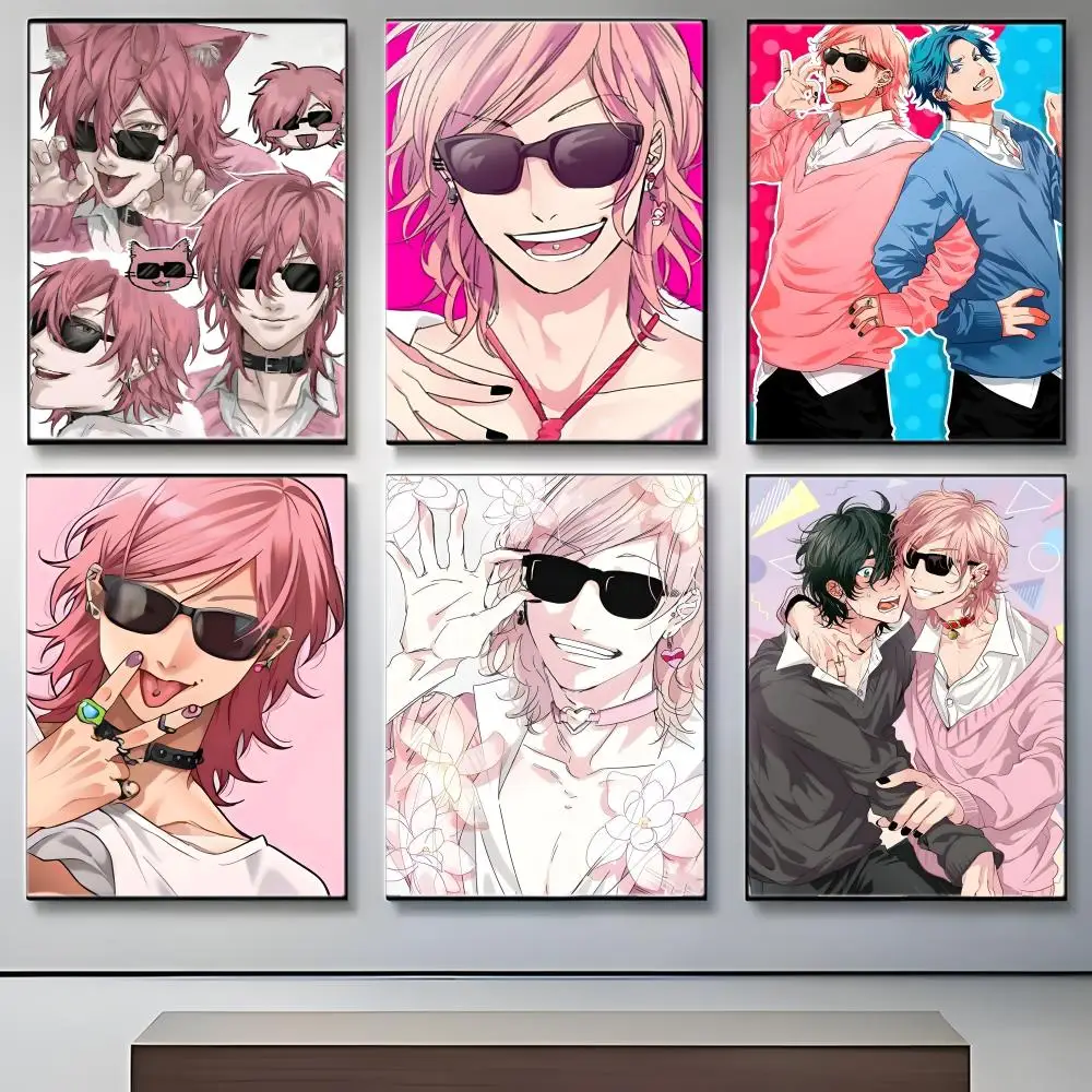 BL Yaoi Anime Poster Crease Free Waterproof Durable All Space Wall Decor