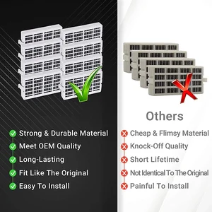 Carbon -Luftfilterteile für Whirlpool, Kühlschrankdeodorisierung, W10311524, Air1, W10315189, W10335147, frisch, 6pcs Hauptverkaufsfilter für den Frigidaire -Kühlschrank - №4