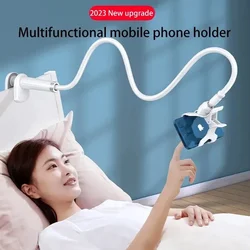 360 Clip Mobile Phone Holder Stand Portable Flexible Lazy Bed Desktop Bracket Desk Mount Stand Base For iPhone Samsung Xiaomi