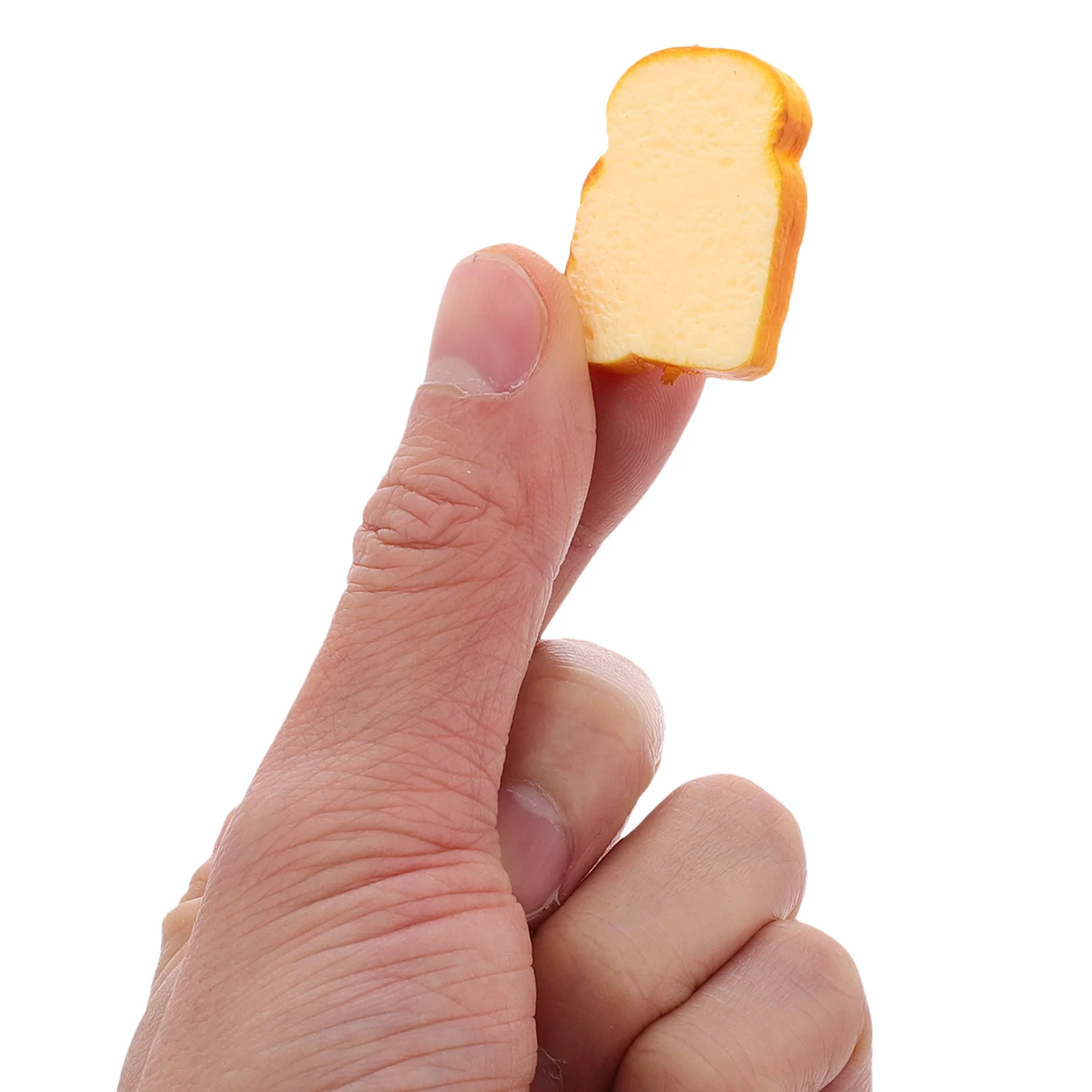 10 قطعة شرائح الخبز المحمص المقلدة النابضة بالحياة تصميم فريد من نوعه للمنزل والمخابز والبقالة وديكورات الحفلات #5