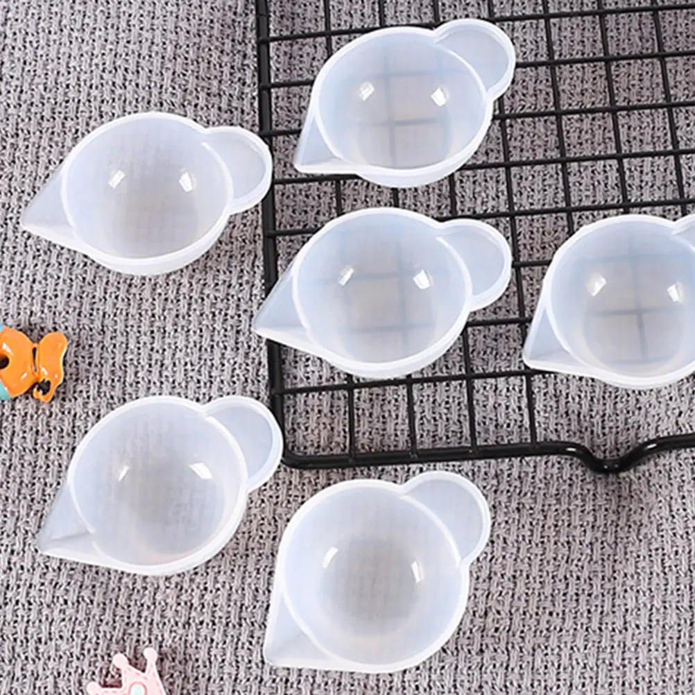

1Set Silicone Measuring Cups Resin Epoxy Mixing Cup Kit DIY Crystal Crafts Tools Durable Stir Sticks for Epoxy Resin Projects