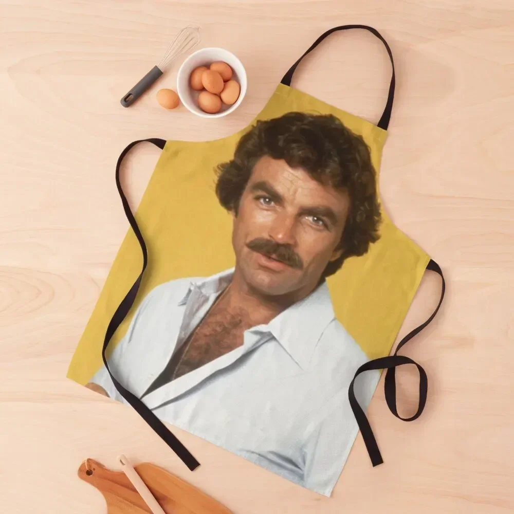 

Tom Selleck Apron Kitchen Things For Home Costume Waiter Manicurists Apron