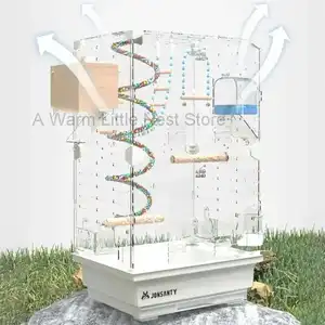 8 최고의 판매 아크릴 조류 케이지 - №6