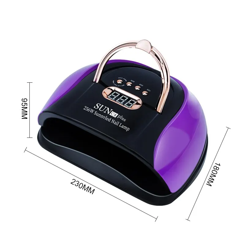 57LEDs UV LED Nail Dryer for Fast Curing Dry All Nail Gel Polish Nail Lamp Manicure Drying Timer Auto Sensor Manicure Salon Tool