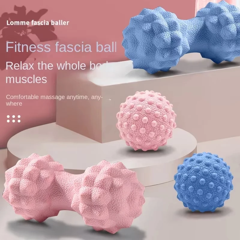 TPR Fascia Ball Muscle Relaxation Yoga Massage Fitness Shoulder Neck Stand Foot Massage Hard Neck Membrane Meridian