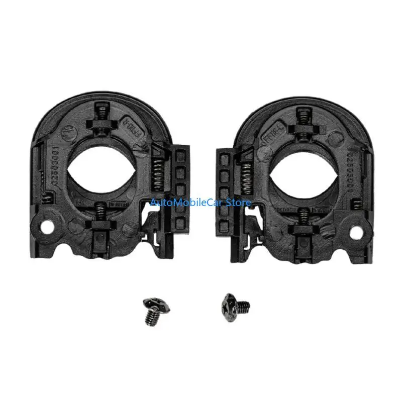 

G8TE 1 Pair Motorcycles Helmets Lens Visors Clip Shield Lock Visors Fixing Screws Base Plate For MT 4 Helmet