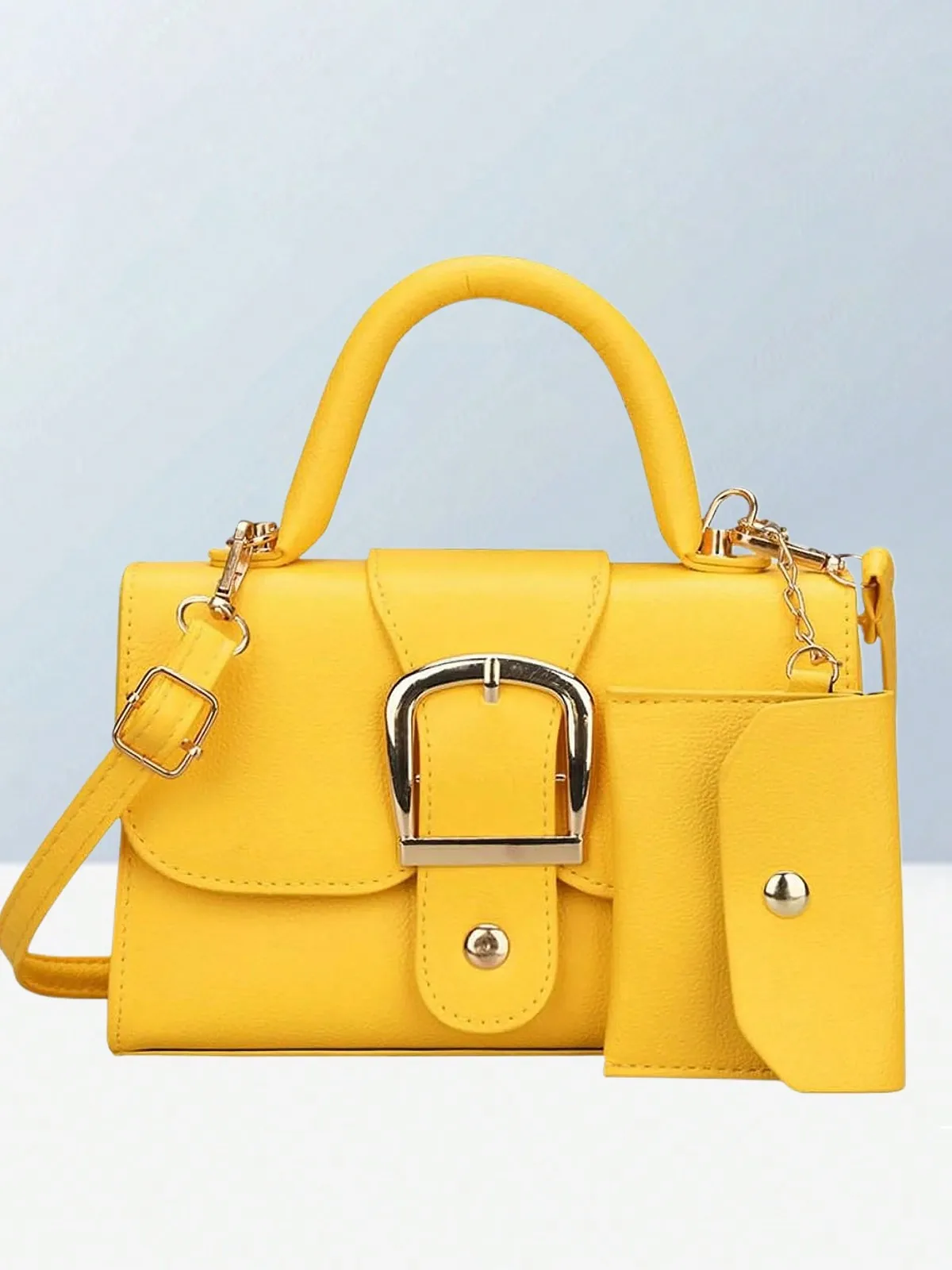 

Women PU Leather Shoulder Bag Flap Crossbody Bag Fashion Handbag Exquisite Elegant Tote Bag Suitable For Daily Use
