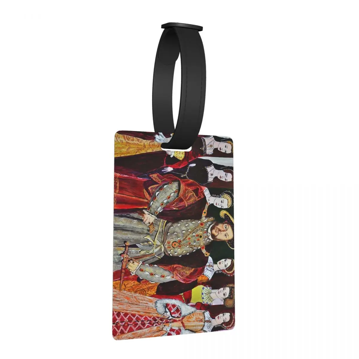 

King Henry 8th And His Six Wives Luggage Tags Suitcase Accessories Fashion Baggage Boarding Tag Label Holder ID Name Address